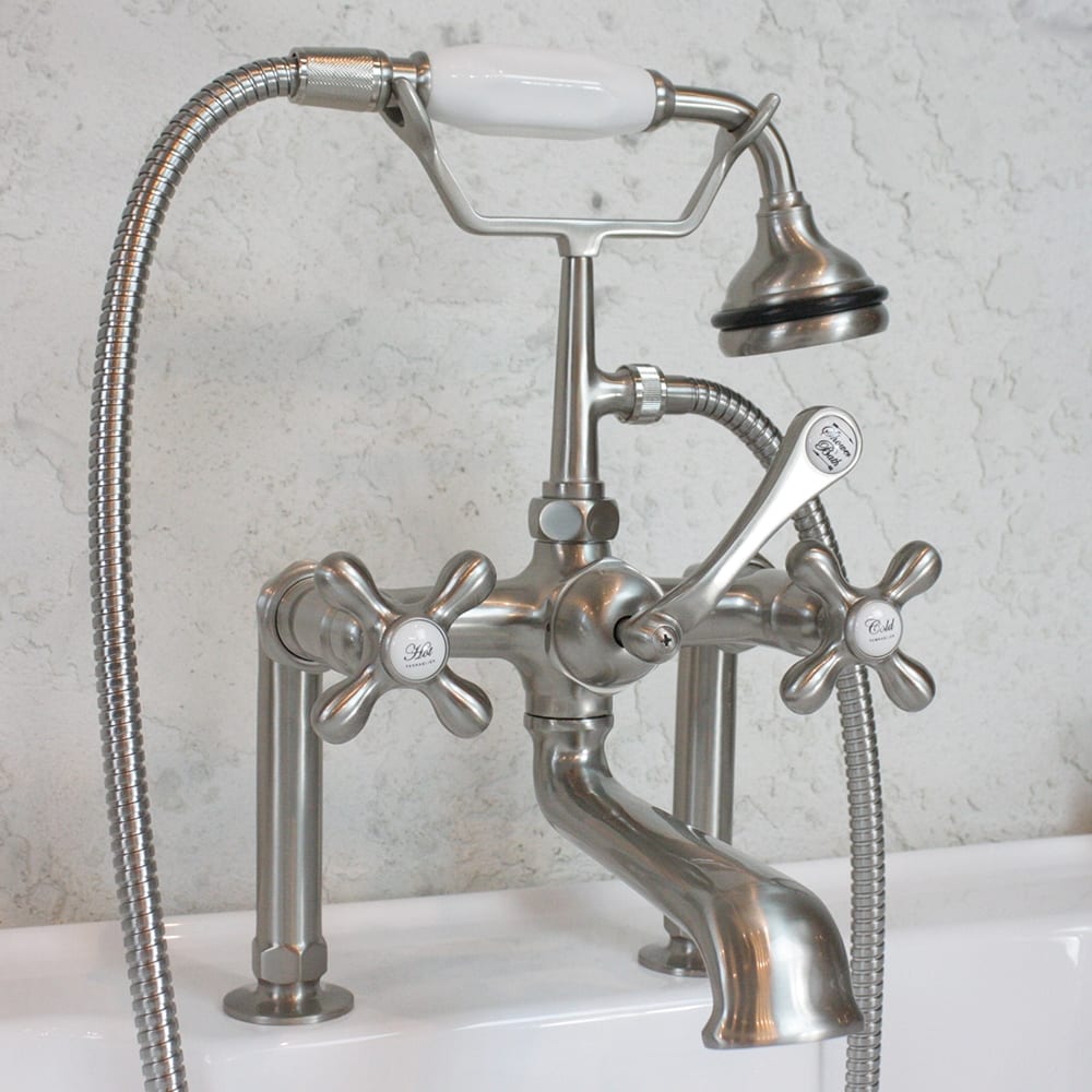Victorian-Deck-Mount-Tub-Faucet-BRUSHED-NICKEL