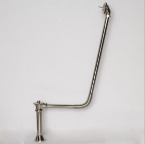 Victorian Drain Brushed Nickel