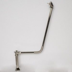 Victorian Drain Polished Nickel